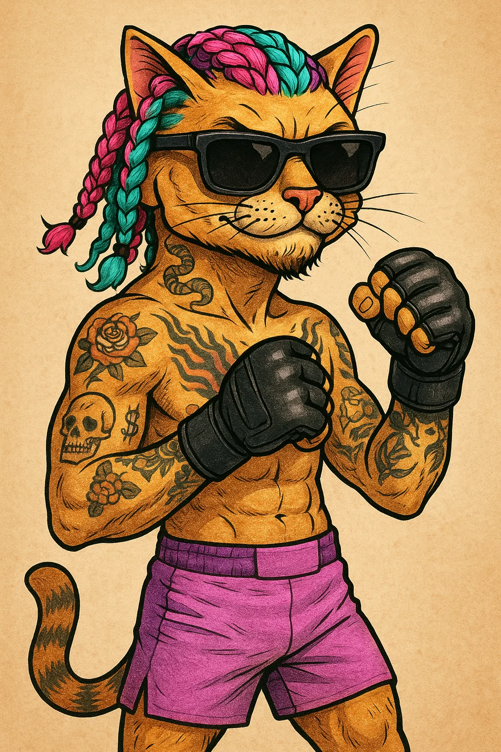 Featured Fighter Om-Alley Cat